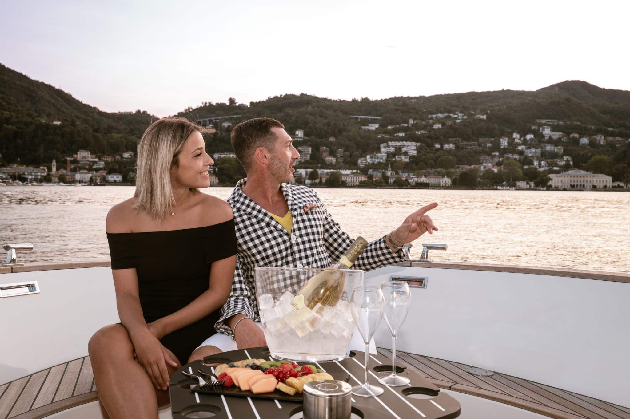 Lake Como Romantic Aperitivo Onboard
